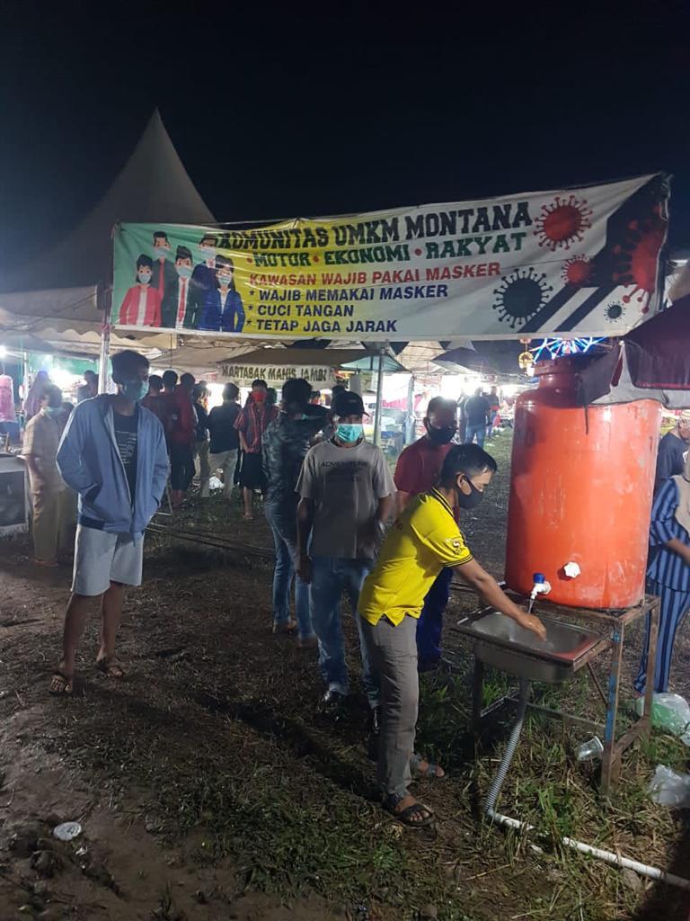 Sempat Ramai Diberitakan Sekarang Begini Kondisi Pasar Malam Muara Sugihan