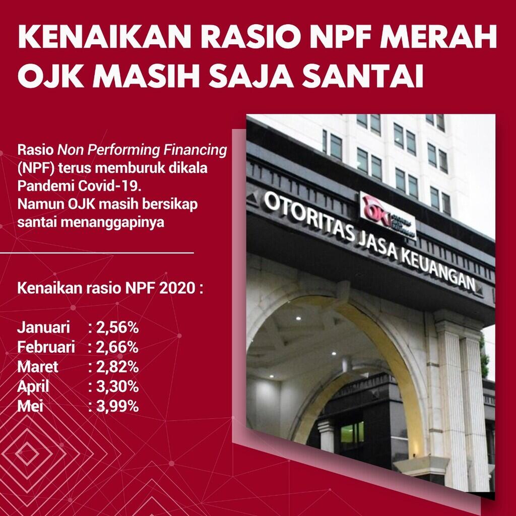 Rasio Pembiayaan Bermasalah Meningkat, OJK Masih Mau Santai?