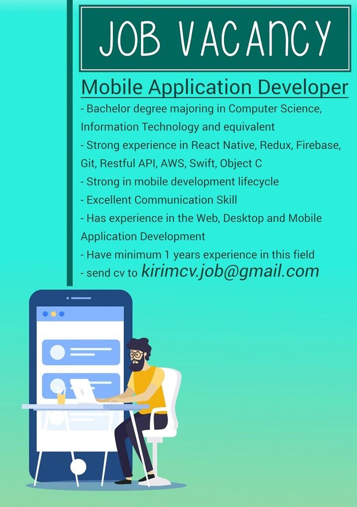 &#91;JAKARTA SELATAN&#93; Mobile Application Developer &#91;JAKARTA SELATAN&#93;