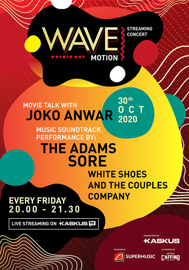 Yuk Nonton Streaming Concert Wave Maker, Movie Talk dan Music Soundtrack Performance