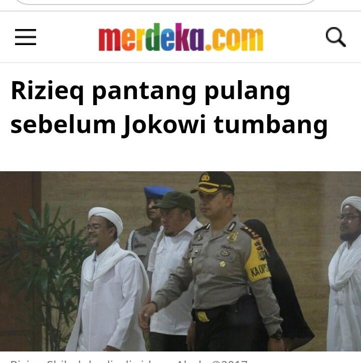 Istana Sebut Ada Kasus Hukum Habib Rizieq yang Belum Selesai di Indonesia