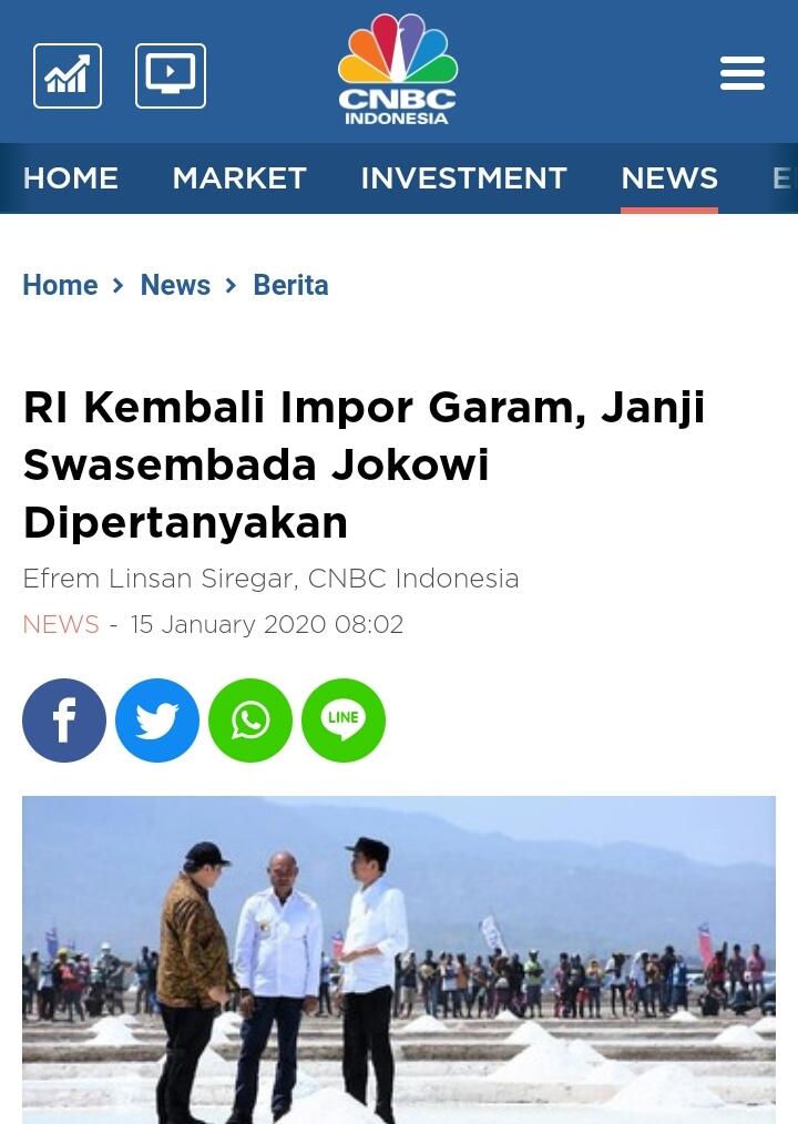 Belasan Ribu Ton Garam Lokal Tak Ada Pembeli, Petambak NTT Teriak
