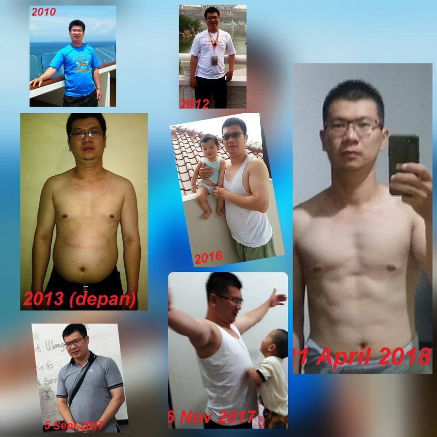 Kumpulan Menu Diet: 7 Januari- 26 Feb 2018 (93 kg ke 78 kg)