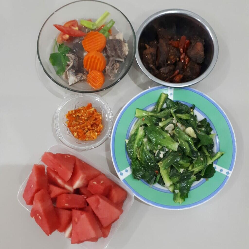 Kumpulan Menu Diet: 7 Januari- 26 Feb 2018 (93 kg ke 78 kg)