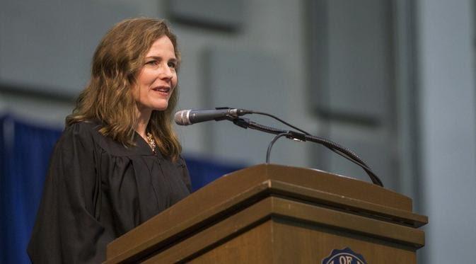 Amy Coney Barrett Sah Jadi Hakim Agung AS