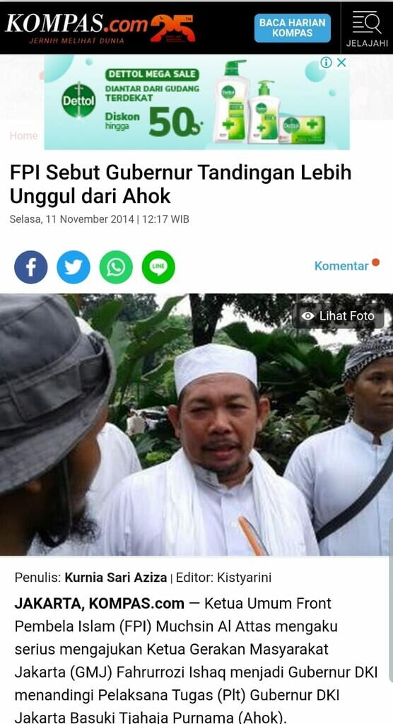 Fahrurrozi Ishaq, 'Gubernur Bayangan' Lawan Ahok, Meninggal karena Corona