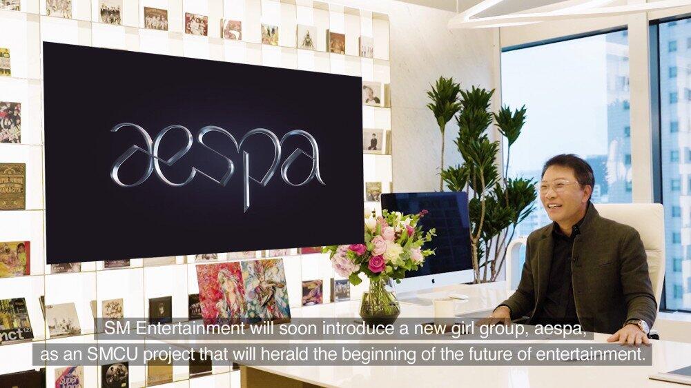 Lee Soo Man Beberkan Konsep ‘aespa’ dalam '2020 World Cultural Industry Forum'