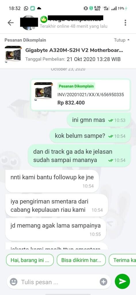 Kecewa dengan Tokopedia, memperbolehkan pengiriman asal berbeda dengan lokasi toko