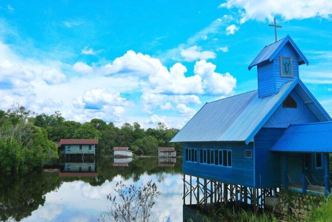 &#91;Coc Reg. KalTeng&#93; Danau Tahai! Danau Air Merah Cantik Yang Memanjakan Mata!