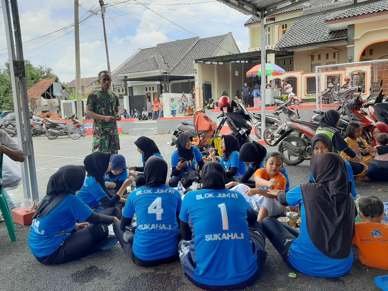 Babinsa Koramil 1708/Sukahaji Bakar Semangat Kaum Muda
