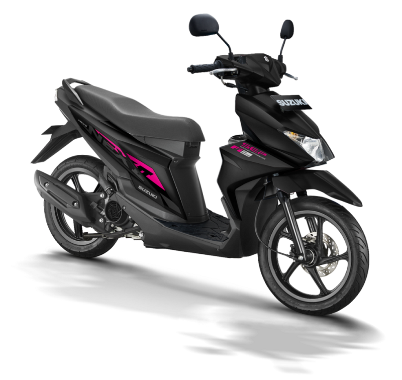 Begini Penampilan Warna Dan Desain Stripping Baru Suzuki Nex II