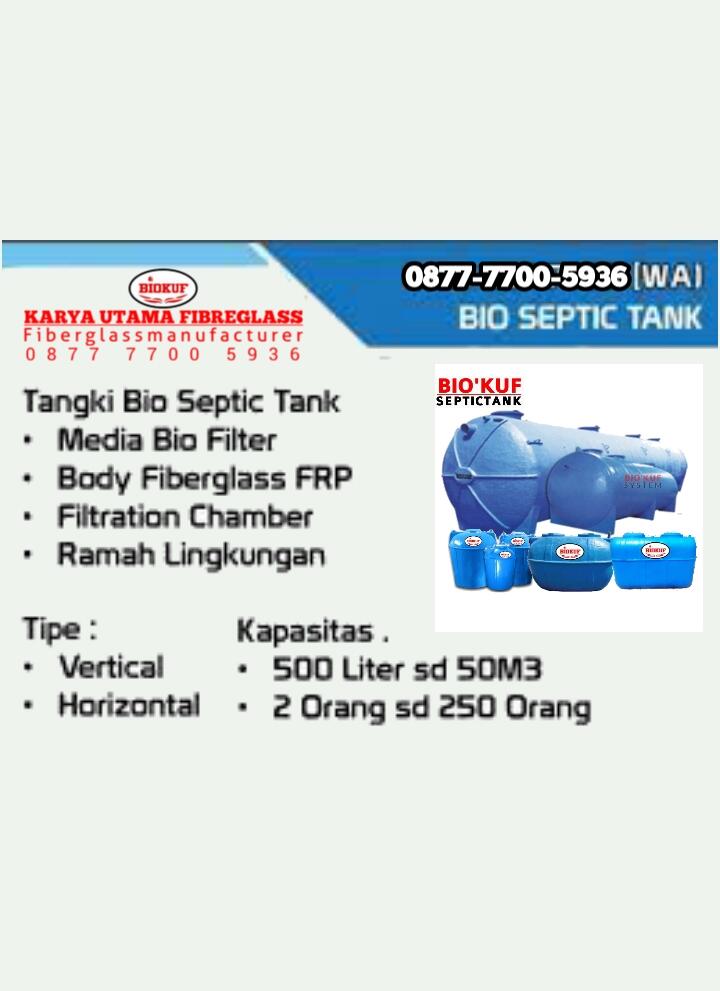Septictank Biokuf berkualitas