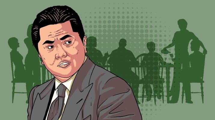 Bukan Tahun Depan, Erick 'Ramal' Ekonomi RI Baru Pulih 2022