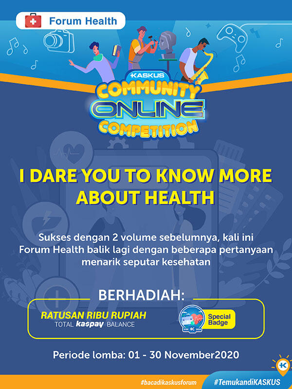 COC FORUM HEALTH VOL.3 (I dare you to know more about Health)