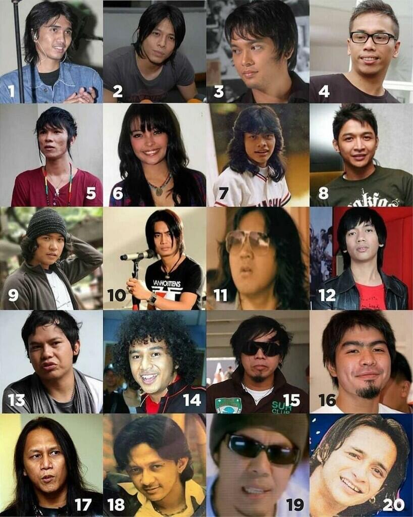 5 HAIRSTYLE ANAK BAND LEGENDARIS