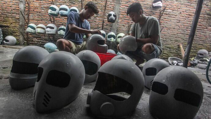 Helm Custom Jateng Ini Sukses Terbang ke AS hingga Inggris Lho