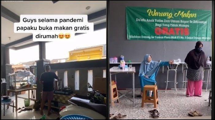 Warung Makan Gratis, Tuai Pujian Yang Kayak Gini Wajib Viral Bukan Kaya Ade Londok