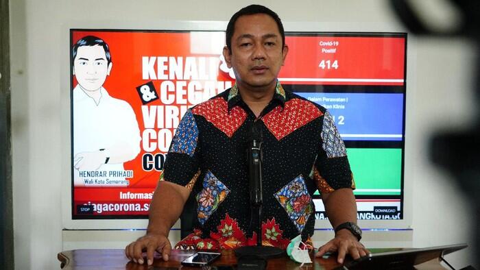 Wali Kota Semarang Hendrar Pribadi Positif Corona