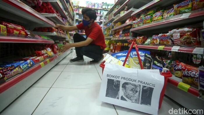 Minimarket di Jakarta Ini Mulai Boikot Produk Prancis