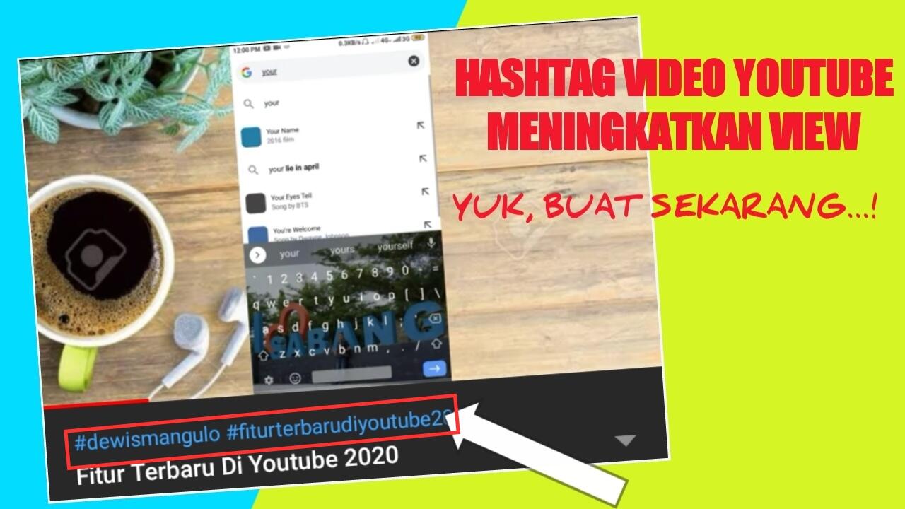 Cara Buat Hashtag Video Youtube