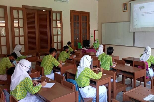 Hari Pertama Pembelajaran Tatap Muka di Solo Berjalan Lancar