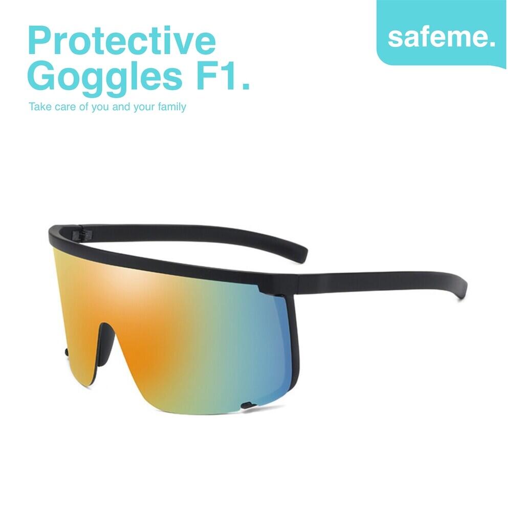 Kacamata Gowes Sepeda Wanita Pria Fashion Terbaru Sports Sunglasses Safety Goggles F1