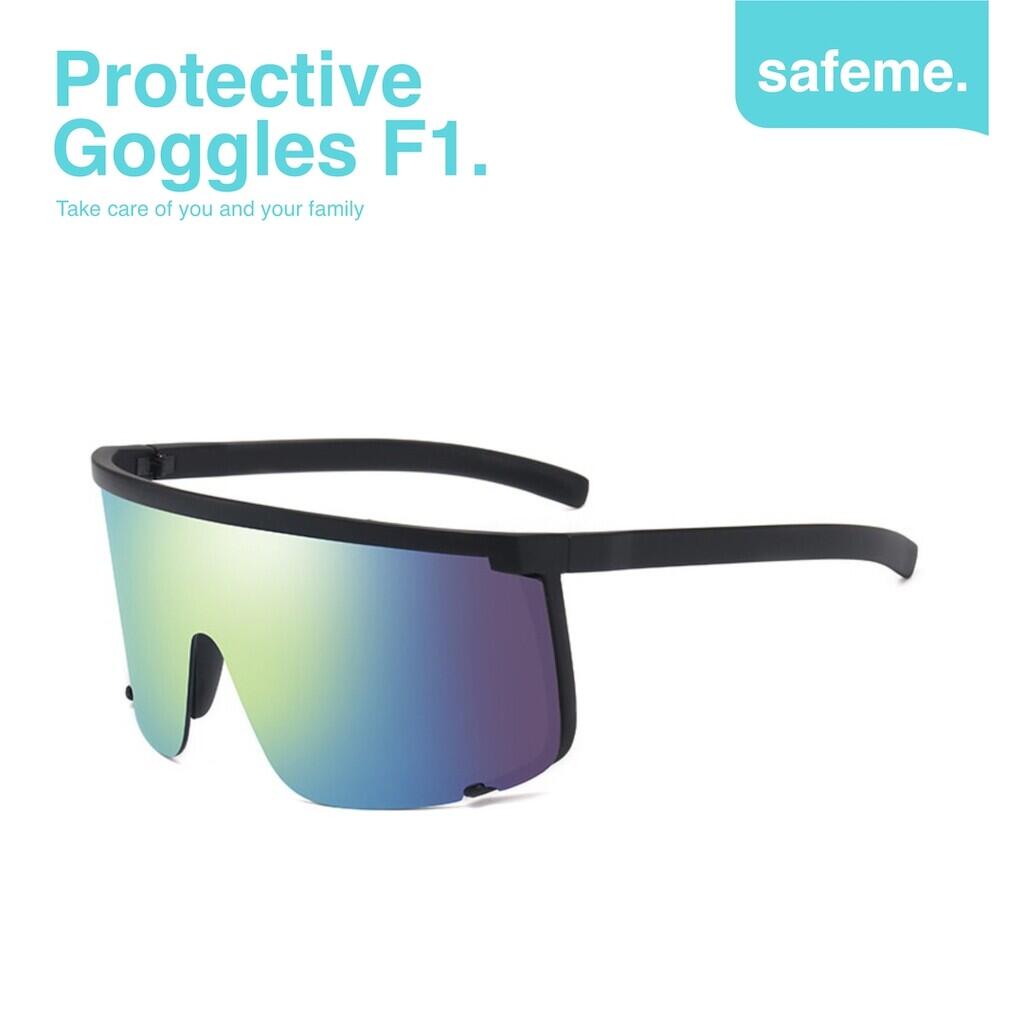 Kacamata Gowes Sepeda Wanita Pria Fashion Terbaru Sports Sunglasses Safety Goggles F1