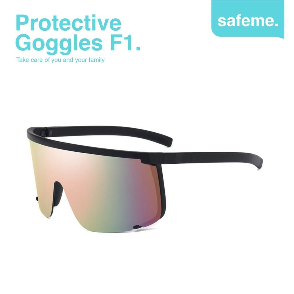 Kacamata Gowes Sepeda Wanita Pria Fashion Terbaru Sports Sunglasses Safety Goggles F1