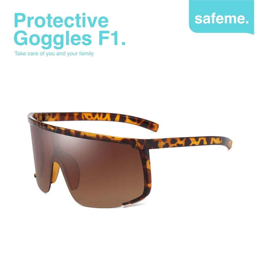 Kacamata Gowes Sepeda Wanita Pria Fashion Terbaru Sports Sunglasses Safety Goggles F1