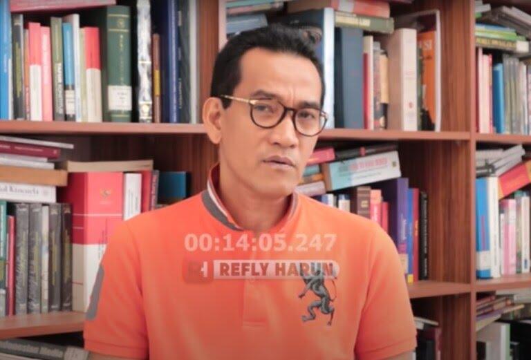 Refly Harun ungkap perasaan didoakan Ngabalin cepat masuk penjara