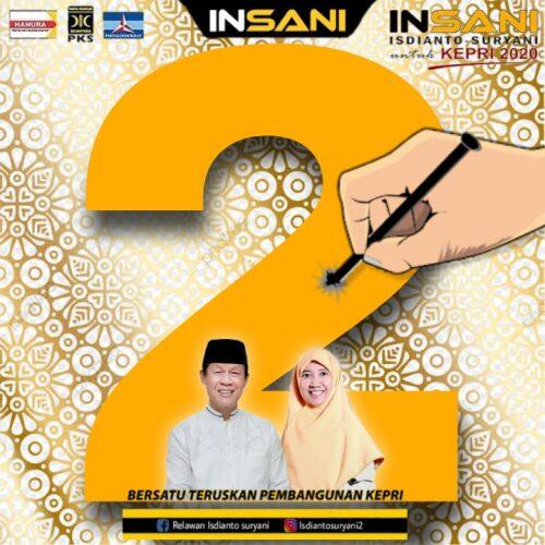 Pilkada Kepri, Warga Pulau Abang Siap Menangkan Isdianto-Suryani