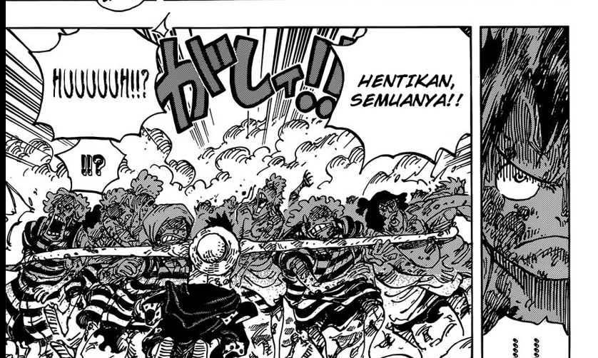 MOMEN-MOMEN KETIKA LUFFY MENJADI BIJAKSANA