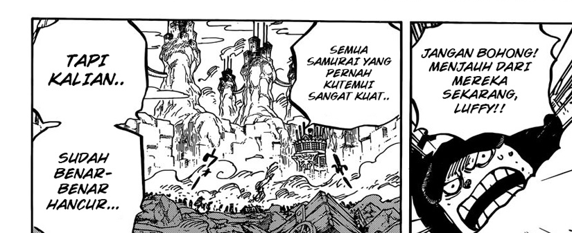 MOMEN-MOMEN KETIKA LUFFY MENJADI BIJAKSANA