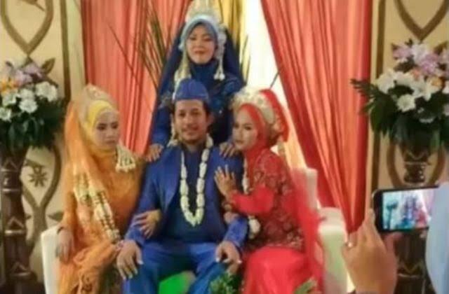 Nikahi 3 Wanita Sekaligus, Si Pria Malah Banjir Hujatan!