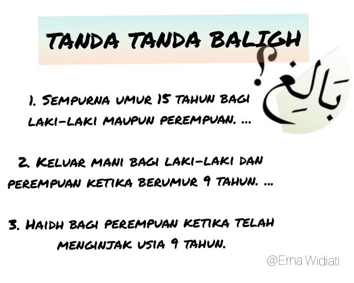 Tanda-Tanda Kedewasaan