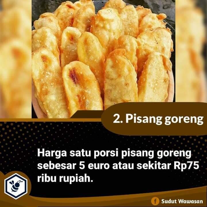 Cuman Rp 10.000 Di Indonesia, Makanan Ini Mahal Di Luar Negeri