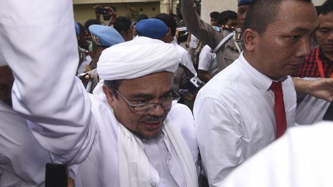 Deretan Kasus Hukum Rizieq Shihab di Indonesia