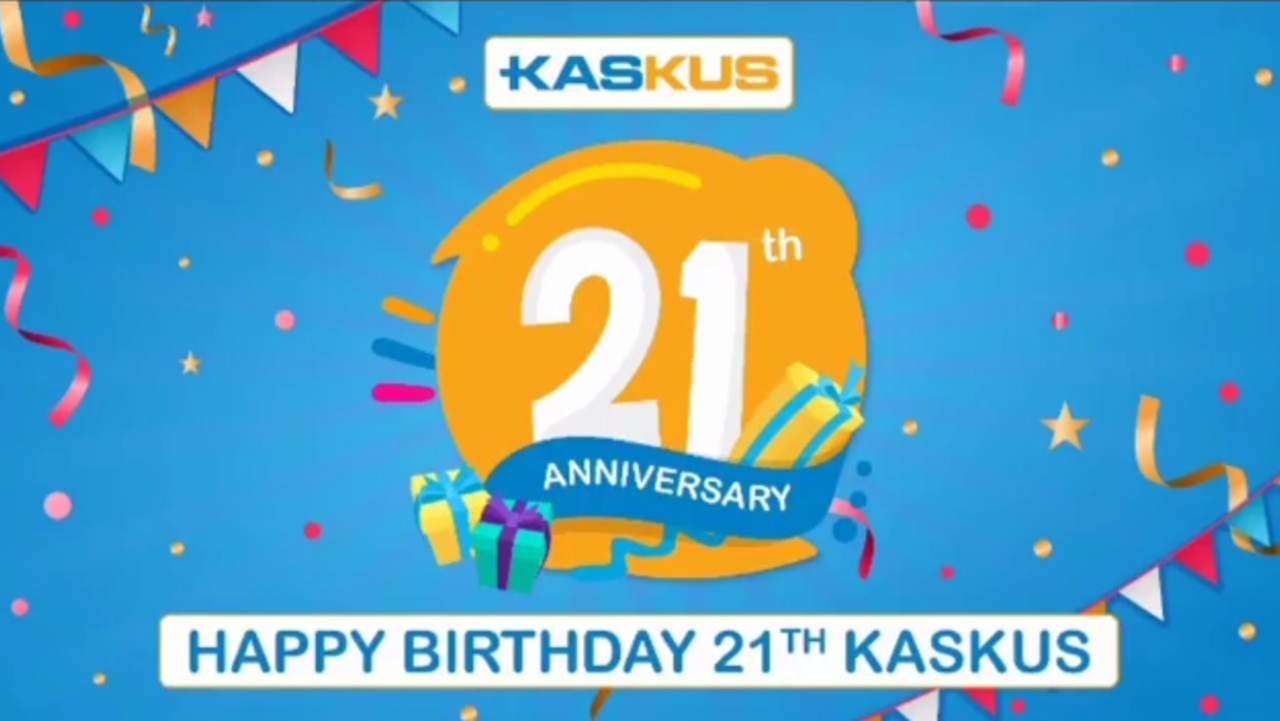#KASKUS21derful Selamat Ulang Tahun ke 21 KASKUS