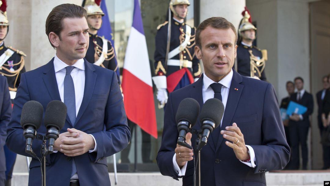 Macron, Kurz Imbau Bentuk Front Bersama Eropa untuk Lawan &quot;Politik Islam&quot;