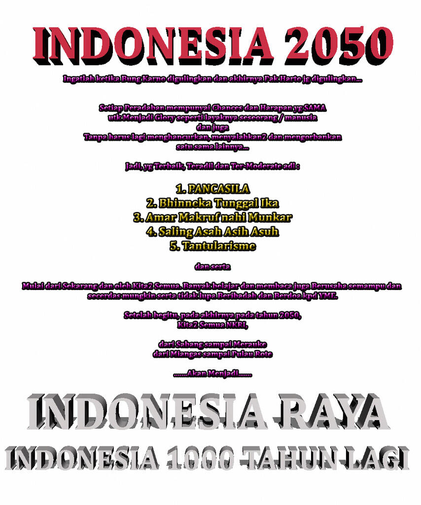 &#91;Nasionalisme&#93; 3-4 Bulan 2020 Ini. A Momentum utk NKRI. Bersatu, Bangkit dan RAYA...!