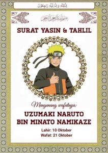 Kumpulan Meme Kematian Naruto Bikin Gagal Mewek