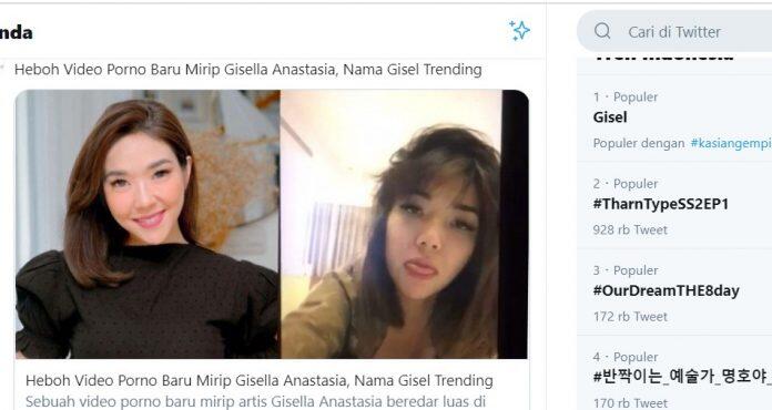 Video Syur Mirip Gisel, Netizen Fokus Ke Rak TV Dan Tirai Ternyata Ada Kemiripan