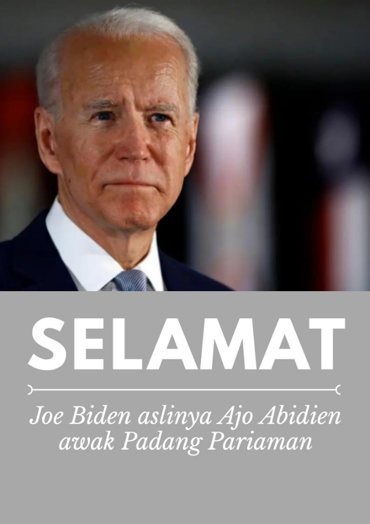 Joe Biden Urang Awak