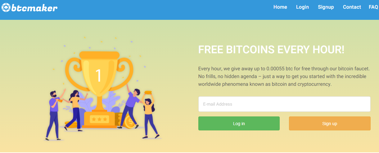 Faucet baru 2020 BTCmarker.io, Ayo nabung Bitcoin gratis..!!