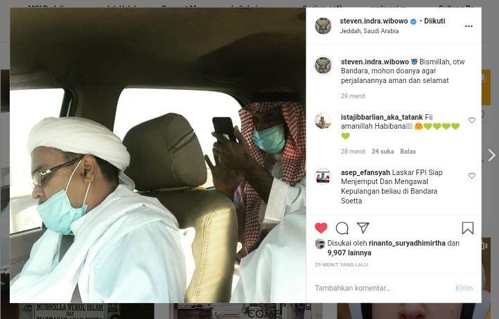 Spanduk Habib Rizieq Dirusak, FPI Geram: Cara Kotor Kalian Membuat Kami Makin Cinta