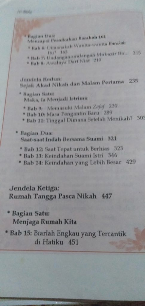 &#91;COC&#93; Review Buku Kado Pernikahan Untuk Istriku, Karya Mohammad Fauzil Adhim