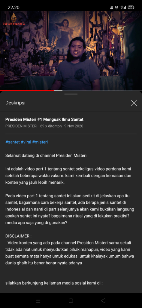 MENGUAK ILMU SANTET