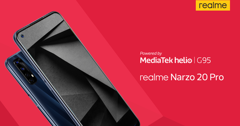 Realme Pepet si Killer dengan rilis realme narzo 20 Pro Diotaki Helio G95