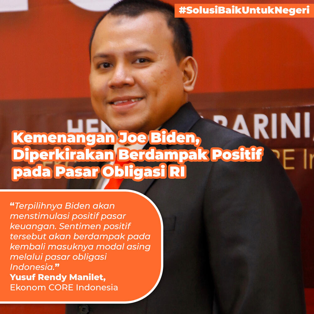 Kemenangan Joe Biden Diperkirakan Berdampak Positif pada Pasar Obligasi RI