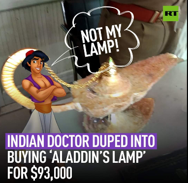 Viral! Penampakan 'LAMPU AJAIB' Yang Berhasil Menipu Dokter $93.000 Di India !